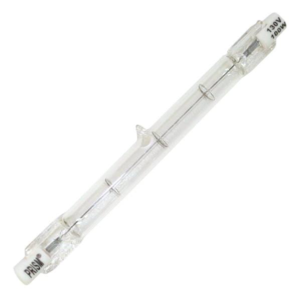100 watt 130 volt T3 Recessed Single Contact Base Clear