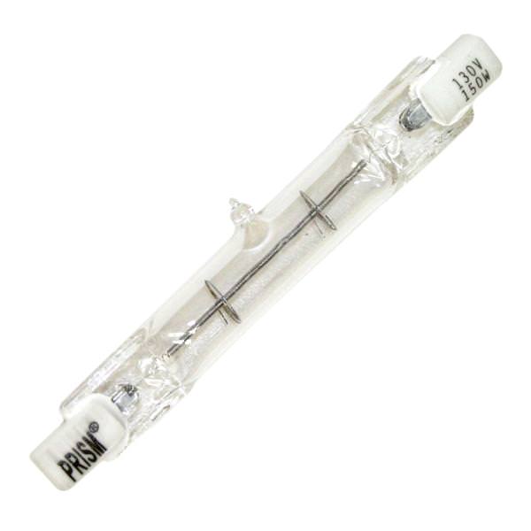 150 watt 130 volt T3 Recessed Single Contact Base Clear
