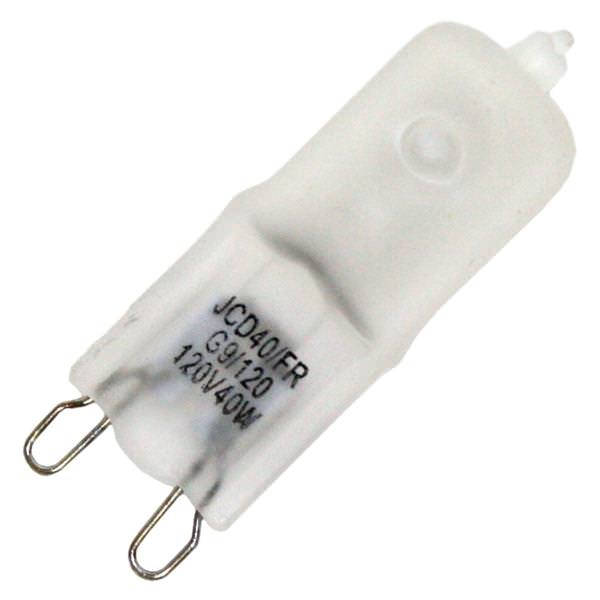 40 watt 120 volt T4 Bi-Pin Base Frosted