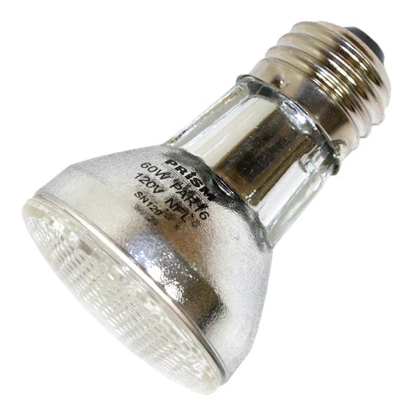 60 watt 120 volt PAR16 Medium Screw Base Narrow Flood