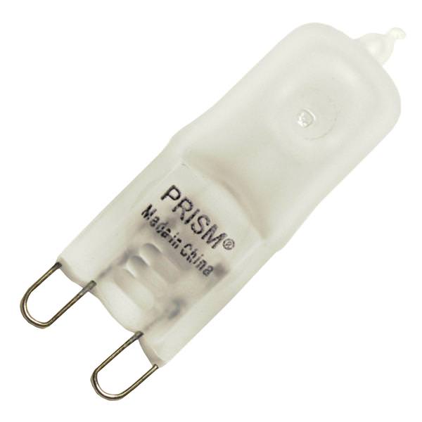 25 watt 130 volt T4 Bi-Pin Base Frosted