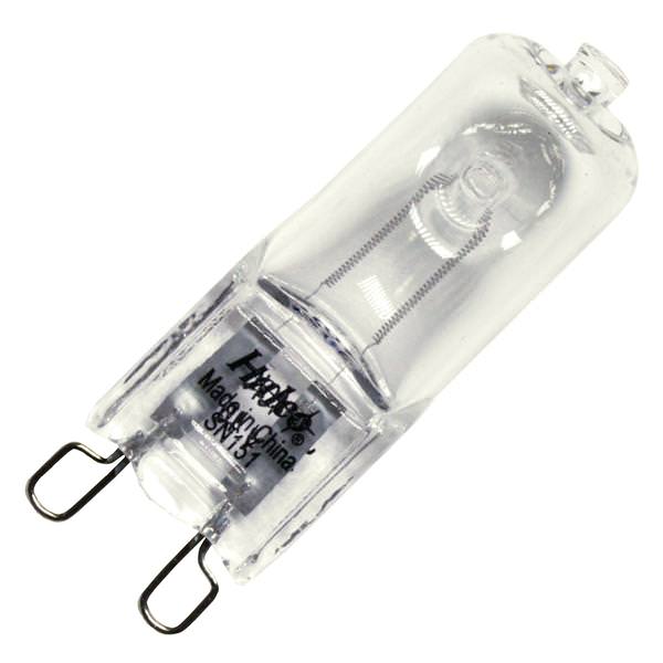 40 watt 130 volt T4 Bi-Pin Base Clear