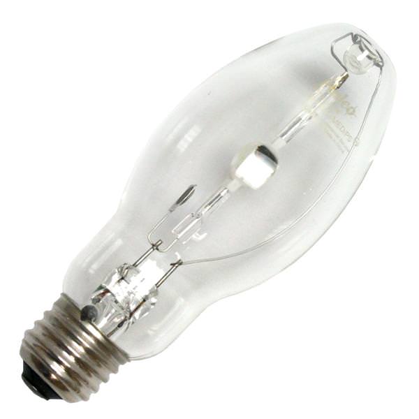 70 watt ED17 Medium Screw Base 4000K Cool White Clear Metal Halide