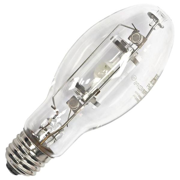 70 watt ED17 Medium Screw Base 4000K Cool White Clear Metal Halide