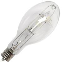 Halco 400 watt ED37 Mogul Screw Base 4000K Cool White Clear Metal Halide