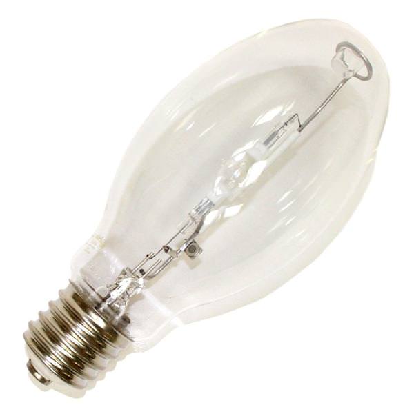 150 watt ED28 Mogul Screw Base 4000K Cool White Clear Metal Halide