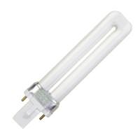 Ushio 7 watt 45 volt T4 2-Pin Base 2700K Warm White CFL