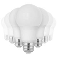 Satco 9.5 watt 120 volt A19 Medium Screw Base 3000K Natural White Non-Dimmable LED (10 Pack)