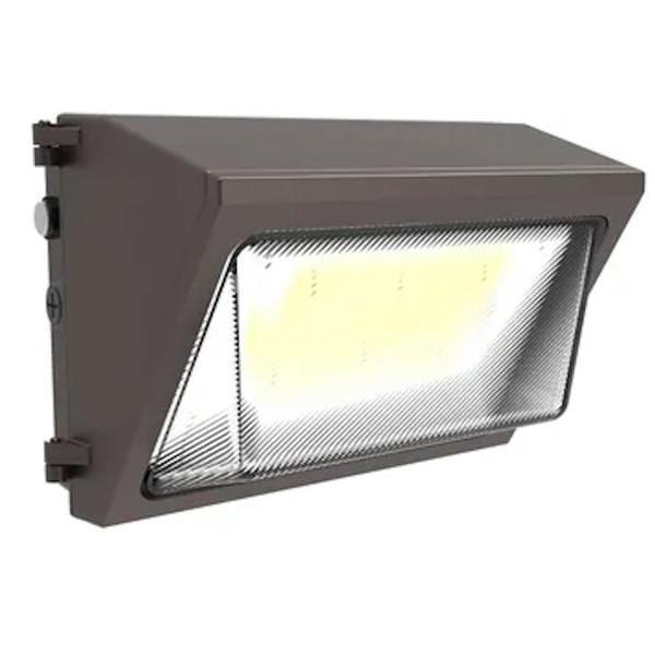 Selectable wattage 120/347 volt CCT Selectable Shatter Resistant LED Wallpack 