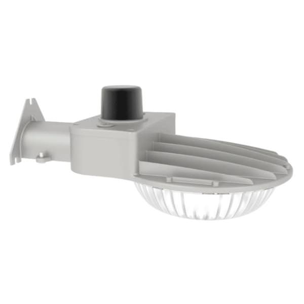40 watt 120/277 volt 5000K Daylight Gray Dimmable LED Dusk to Dawn Area Light