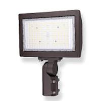Halco 150 watt 120/277 volt CCT Selectable Slipfit Knuckle Mount LED Bronze Area Light