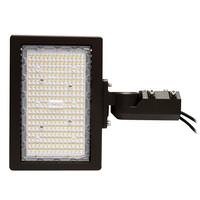 Halco 200 watt 120/277 volt CCT Selectable Slipfit Knuckle Mount LED Bronze Area Light