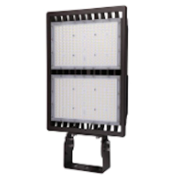 300 watt 120/277 volt 5000K Trunnion Mount LED Bronze Area Light
