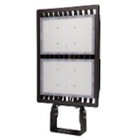 Halco 300 watt 120/277 volt 5000K Trunnion Mount LED Bronze Area Light