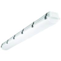 View 4' 40/50/60 watt 120/277 volt CCT Selectable Dimmable LED Vapor Tight Linear Fixture