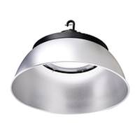 Halco For 200/240 watt Fixtures Round Aluminum Reflector HighBay Accessory