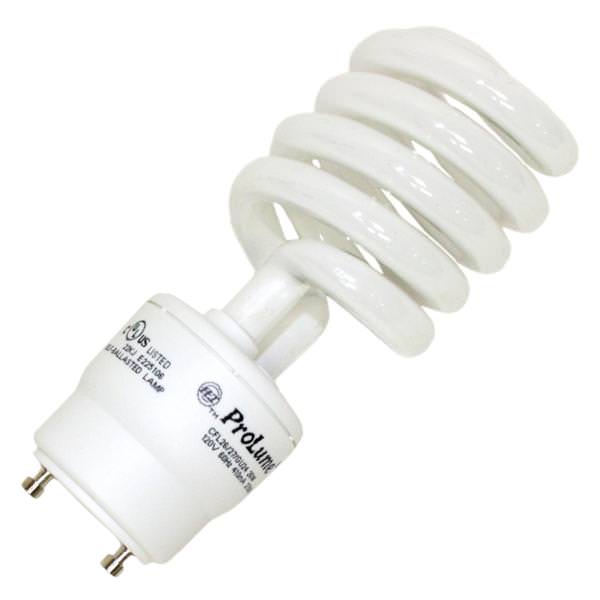26 watt 120 volt T3 Twist and Lock Base 2700K Warm White CFL