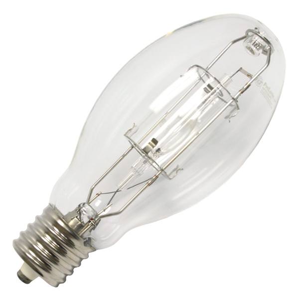 200 watt ED28 Exclusionary Mogul Screw Base 4000K Cool White Clear Metal Halide