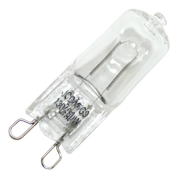 60 watt 130 volt T4 Bi-Pin Base Clear