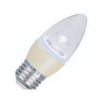 Halco 4.5 watt 120 volt B11 Medium Screw Base 3000K Natural White Dimmable LED
