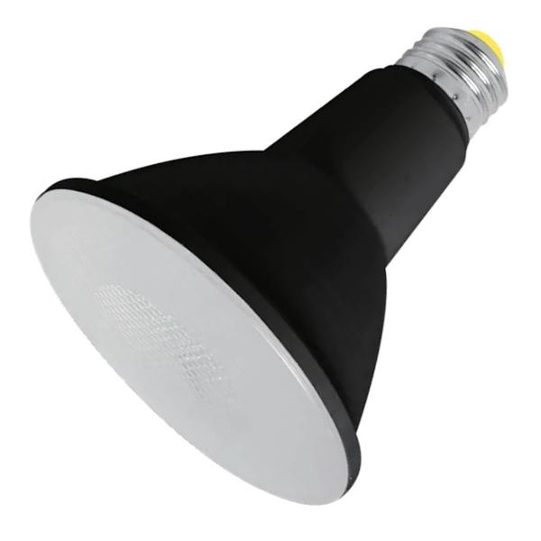 11 watt 120 volt Medium Screw Base Black PAR30 5000K Daylight LED Light Bulb