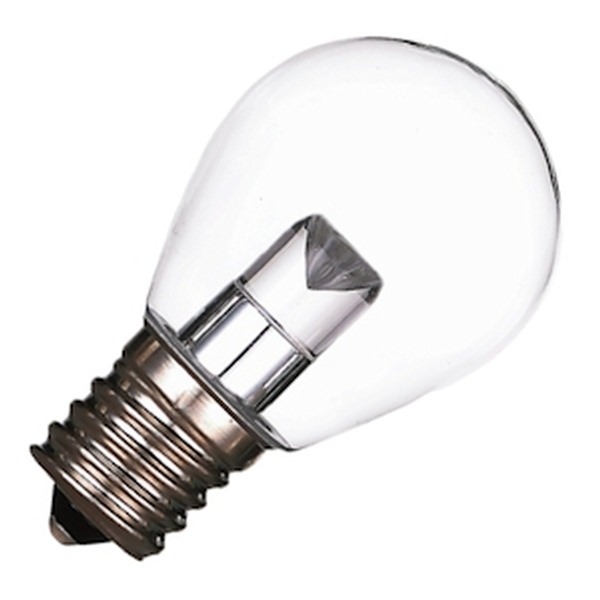 1 watt 120 volt S11 Intermediate Screw Base 2700K Warm White Clear LED