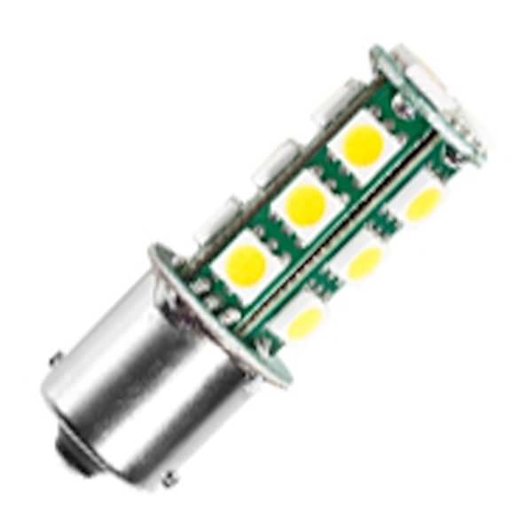 2.4 watt 10/18 volt JC20 Single Contact Bayonet Base 3000K Natural White LED