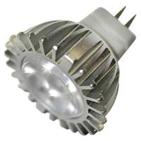 Halco 3 watt 10/18 volt MR11 GU4 Base 5000K Daylight Dimmable Flood LED