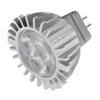 Halco 3 watt 10/18 volt MR11 Bi-Pin Base 2700K Warm White Dimmable Narrow Flood LED