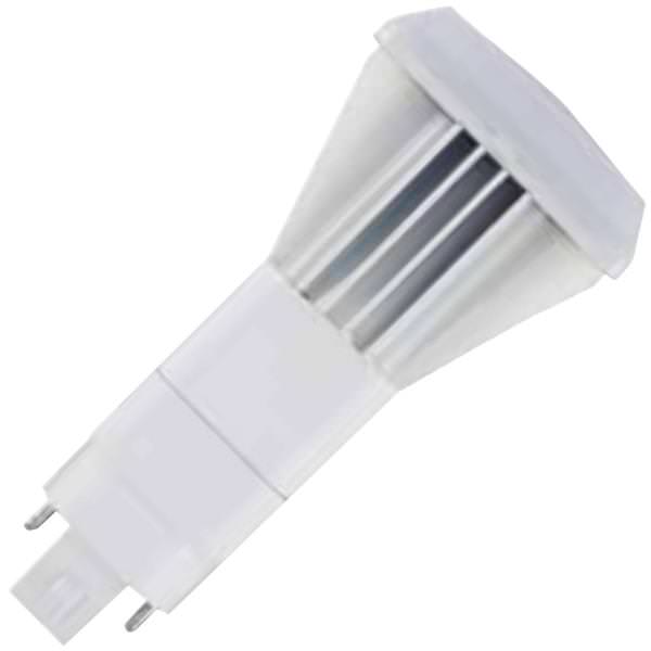 10 watt 120/277 volt PL 2-Pin (G24D/G24Q) Base 3500K Neutral White Non-Dimmable LED