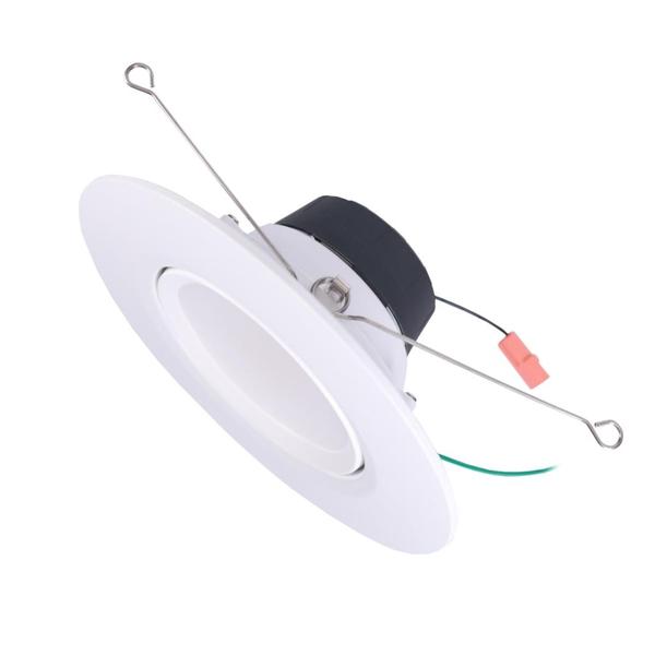 6" 11 watt 120 volt Medium Screw Base Selectable CCT Dimmable LED Downlight