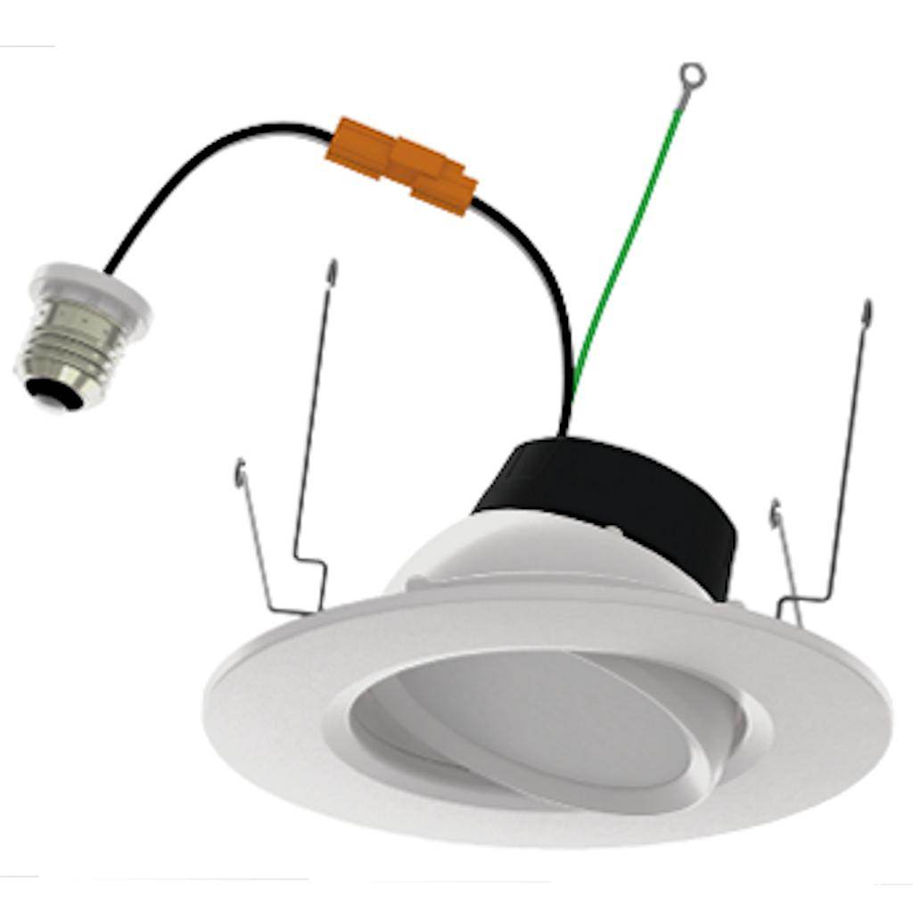 Halco 83986 LED Recessed Can Retrofit Kit with 4" Recessed Housing