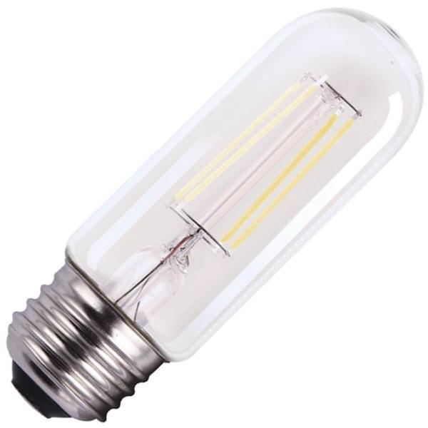 4.5 watt 120 volt T14 Medium Screw Base 2700K Warm White Dimmable Clear LED