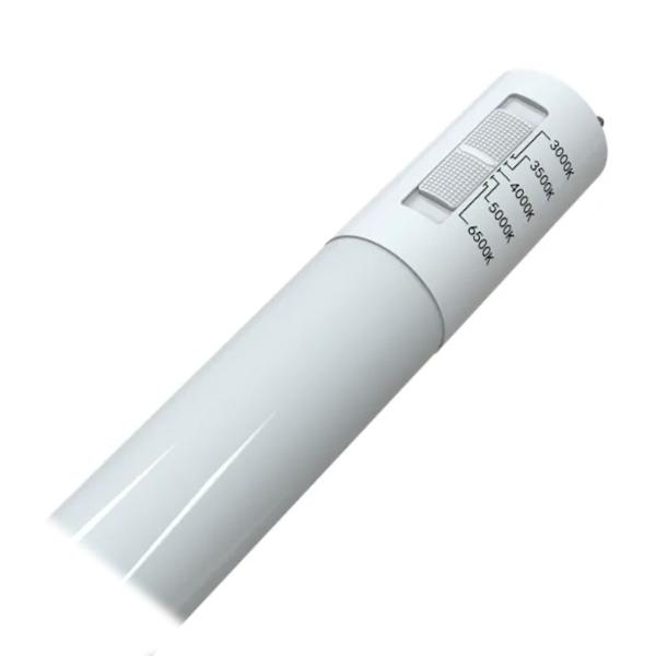 14 watt 48" T8 Medium Bi-Pin Base CCT Selectable Frosted Dimmable LED