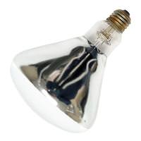 Halco 125 watt 120 volt BR40 Medium Screw Base Safety Coated Heat Lamp Flood