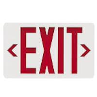 Halco 2.3 watt 120/277 volt Red Exit Light LED