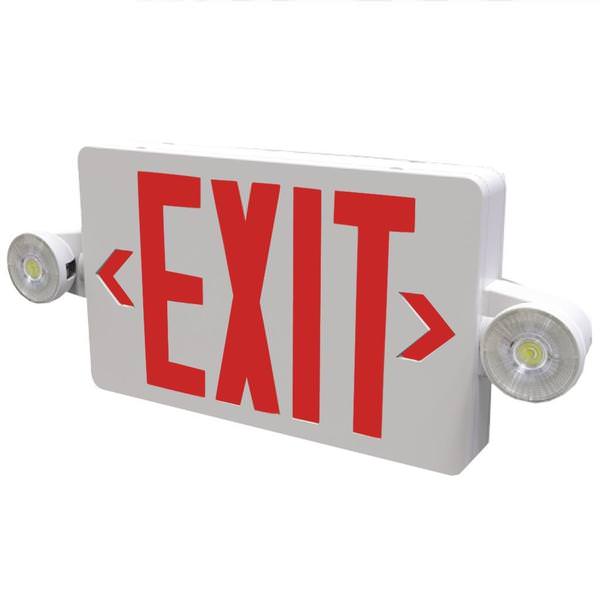 2.8 watt 120/277 volt LED Emergency Combo Light