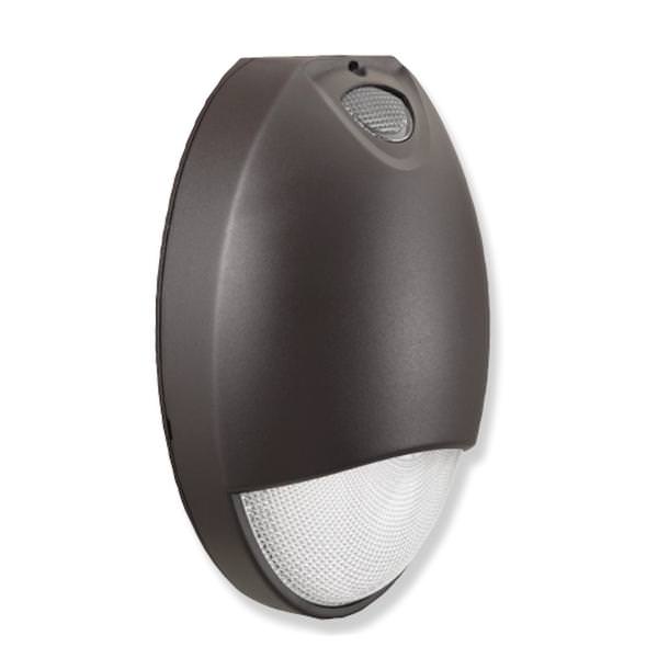 15 watt 120/277 volt 5000K Daylight Dark Bronze LED Emergency Light