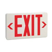 Halco 2.9 watt 120/277 volt Green/Red Letters Single/Double Face Exit Light LED