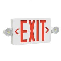Halco 2.8 watt 120/277 volt Green/Red Letters Single/Double Face Combo Exit Light LED