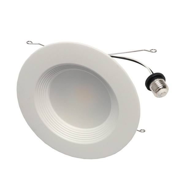 5"-6" 9 watt 120 volt Medium Screw Base 2700K Dimmable LED Downlight Retrofit