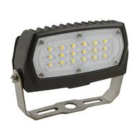 Halco 12 watt 100/277 volt 5000K Daylight Bronze Non-Dimmable Yoke Mount LED Flood Light