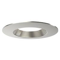 Halco 5-6" Brushed Nickel Round Downlight Trim