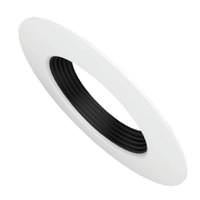 Halco 4" White Round Downlight Trim
