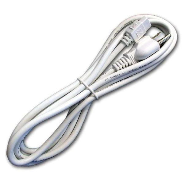 6' White Power Cord with Switch for T5 Lamp