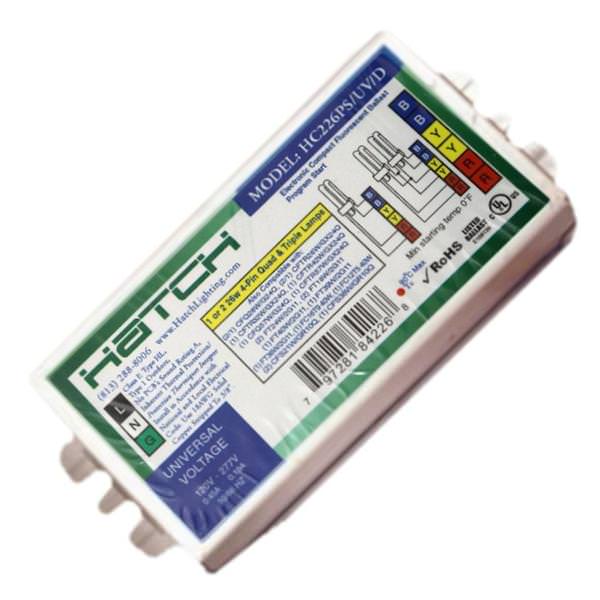 1-2 Lamp 26/42 watt 120/277 volt CFL Ballast