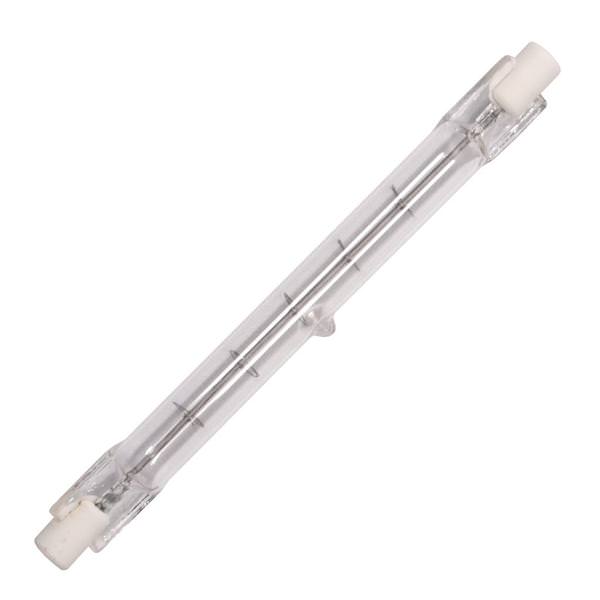 500 watt 240 volt T3 Recessed Single Contact Base 2900K Warm White Clear