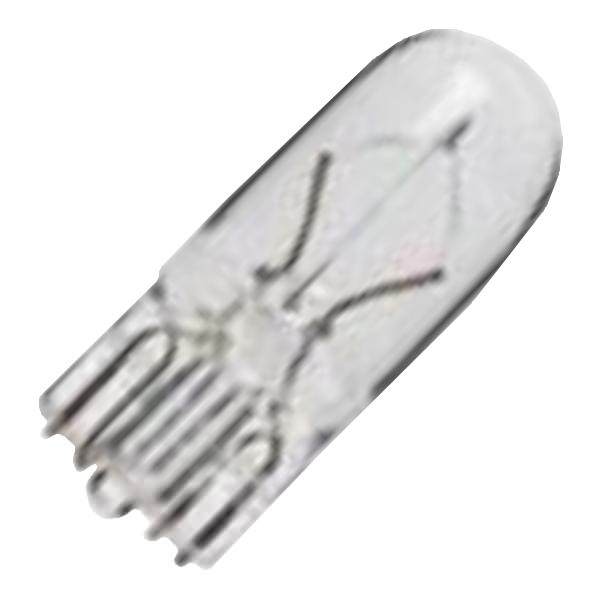 5 watt 12 volt Clear (Wedge) Base