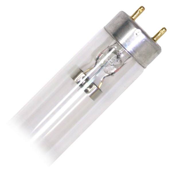 10 watt 46 volt T8 Medium Bi-Pin (G13) Base Clear Germicidal