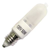 Hikari 50 watt 130 volt T4 Miniature Candelabra Screw Base Frosted